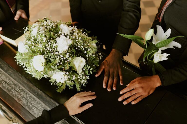 Cremation or burial
